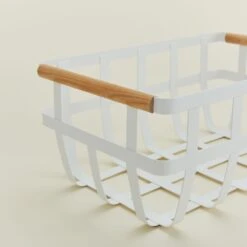 Dual Handled Storage Basket -Home Furnishing Store YAM.100.50.003.000 DETAIL