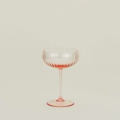 Ribbed Coupe Glass