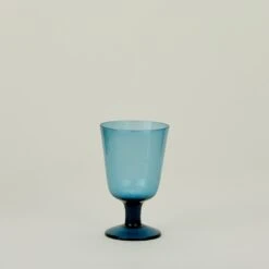 Stemmed Wine Glass - Peacock