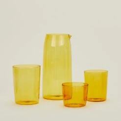 Essential Glassware - Amber 15 Essential Glassware - Amber -Home Furnishing Store essential amber glassespitcher HNY.500.30.XXX 1