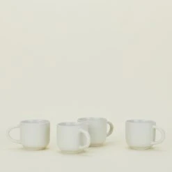 Essential Mug, Set Of 4 - Bone