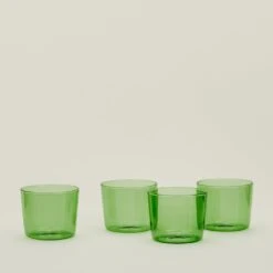 Essential Glassware - Green -Home Furnishing Store essential green smallglasses HNY.500.30.070