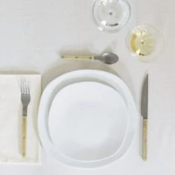 Essential Cotton Tablecloth - Ivory -Home Furnishing Store essential tablecloth ivory solid assorted glassware dinnerware flatware tablecloth 1 79f284cc 2988 41dc 878b 3d6f13dbf51e