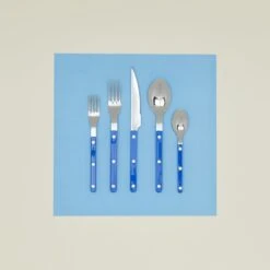 Sabre Bistrot Flatware - Lapis Blue