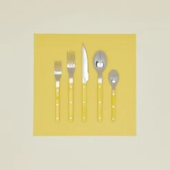 Sabre Bistrot Flatware - Yellow
