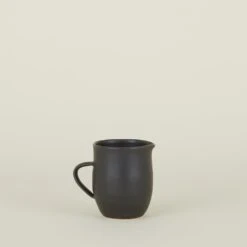 Stoneware Creamer - Black