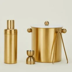 Simple Ice Bucket -Home Furnishing Store simple brass barware set HNY.500.40.024.BRS d42b8f3a 2869 4118 8d2c f30617e40b12
