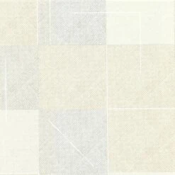 Squares Wallpaper - Linen